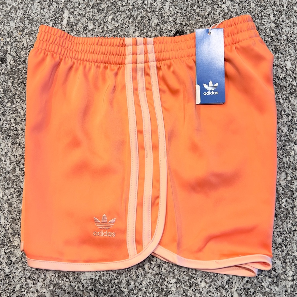 Adidas Women’s Orange Athletic Shorts